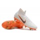 Nike Mercurial Superfly VI Elite SG-Pro AC Boots - White Orange