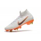 Nike Mercurial Superfly VI Elite SG-Pro AC Boots - White Orange