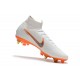 Nike Mercurial Superfly VI Elite SG-Pro AC Boots - White Orange