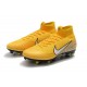 Neymar Nike Mercurial Superfly 6 Elite SG Anti-Clog Cleats Yellow White