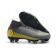 Nike Mercurial Superfly 6 Elite SG Anti-Clog Cleats Grey Yellow