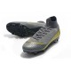 Nike Mercurial Superfly 6 Elite SG Anti-Clog Cleats Grey Yellow