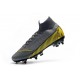 Nike Mercurial Superfly 6 Elite SG Anti-Clog Cleats Grey Yellow