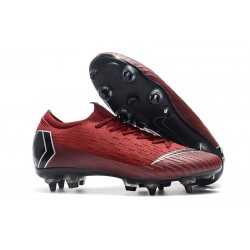 Nike Mercurial Vapor 12 Elite SG Pro AC - Red Black