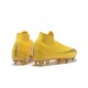 Nike Mercurial Superfly 6 Elite SG Anti-Clog Cleats Yellow Gold