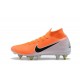 Nike Mercurial Superfly 6 Elite SG Anti-Clog Cleats Orange White