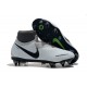 Nike Phantom Vision Elite DF SG-Pro Anti-Clog Platinum Crimson Black