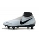 Nike Phantom Vision Elite DF SG-Pro Anti-Clog Platinum Crimson Black
