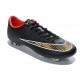 Nike Mercurial Vapor X FG Firm Ground Football Shoes Black Red
