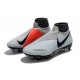 Nike Phantom Vision Elite DF SG-Pro Anti-Clog Platinum Crimson Black