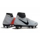 Nike Phantom Vision Elite DF SG-Pro Anti-Clog Platinum Crimson Black