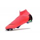 Nike Mercurial Superfly VI 360 Elite FG Cleat - Pink Black