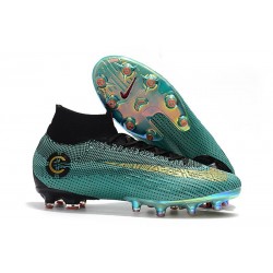 Nike Mercurial Superfly 6 Elite AG-Pro Cristiano Ronaldo CR7 Blue Gold