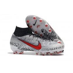 Nike Mercurial Superfly 6 Elite AG-Pro Neymar 2019 White Black Red