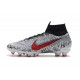 Nike Mercurial Superfly 6 Elite AG-Pro Neymar 2019 White Black Red
