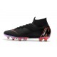 Nike Mercurial Superfly 6 Elite AG-Pro Soccer Cleats Black Orange