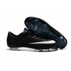 Nike Mercurial Vapor X CR7 FG Firm Ground Football Shoes Black White