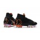 Nike Mercurial Superfly 6 Elite AG-Pro Soccer Cleats Black Orange