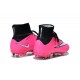 Nike Mercurial Superfly IV FG Mens Football Shoes Pink White