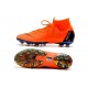 Nike Mercurial Superfly 6 Elite AG-Pro Soccer Cleats Orange Black