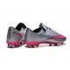 Nike Mercurial Vapor X FG Firm Ground Football Shoes Wolf Grey Pink
