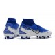 Nike Phantom Vision Elite DF FG Soccer Boots - Blue White