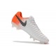 Nike Tiempo Legend 7 Elite FG New Soccer Cleats - White Orange