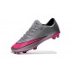 Nike Mercurial Vapor X FG Firm Ground Football Shoes Wolf Grey Pink
