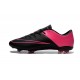 Nike Mercurial Vapor X FG Firm Ground Football Shoes Black Pink