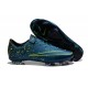 Nike Mercurial Vapor X FG Firm Ground Football Shoes Squadron Blue Black Volt