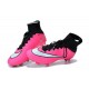 Nike Mercurial Superfly IV FG Mens Football Shoes Pink White