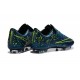 Nike Mercurial Vapor X FG Firm Ground Football Shoes Squadron Blue Black Volt