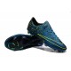 Nike Mercurial Vapor X FG Firm Ground Football Shoes Squadron Blue Black Volt