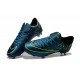 Nike Mercurial Vapor X FG Firm Ground Football Shoes Squadron Blue Black Volt