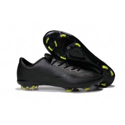 Nike Mercurial Vapor X FG Firm Ground Football Shoes All Black