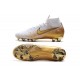Nike Mercurial Superfly VI 360 Elite FG Cleat - White Golden
