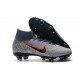 Nike Mercurial Superfly 6 Elite SG Anti-Clog Cleats Wolf Grey Orange