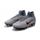 Nike Mercurial Superfly 6 Elite SG Anti-Clog Cleats Wolf Grey Orange