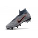 Nike Mercurial Superfly 6 Elite SG Anti-Clog Cleats Wolf Grey Orange