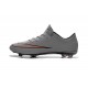 Nike Mercurial Vapor X FG Firm Ground Football Shoes Metallic Silver White