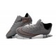 Nike Mercurial Vapor X FG Firm Ground Football Shoes Metallic Silver White