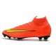 Nike Mercurial Superfly IV FG Mens Football Shoes Hyper Punch Gold