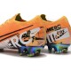 Nike Mercurial Vapor 13 Elite FG Cleat Orange White