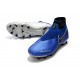 Nike Phantom Vision Elite Dynamic Fit FG Cleat - Blue Black