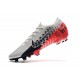 Neymar Nike Mercurial Vapor 13 Elite FG NJR Chrome Black Red Orbit Platinum Tint