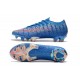 Nike Mercurial Vapor 13 Elite FG Cleat Blue Red