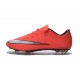 Cristiano Ronaldo Nike Mercurial Vapor 10 FG ACC Bright Mango Metallic Silver
