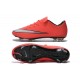 Cristiano Ronaldo Nike Mercurial Vapor 10 FG ACC Bright Mango Metallic Silver