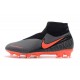 Top Nike Phantom Vision Elite DF FG Firm Ground Shoes Black Crimson
