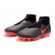 Top Nike Phantom Vision Elite DF FG Firm Ground Shoes Black Crimson
